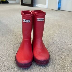 Girls Hunter boots size US 11B/12G